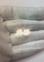 2 Carats Old Miner Round Natural Earth Mined Diamond Stud Women Earring Yellow Gold