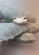 Channel Set Natural Earth Mined Diamond Band Men's Jewellery Ring 1.80 Carats