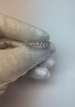 2.01 Carats Round Brilliant Natural Earth Mined Diamond Half Eternity Band Jewellery