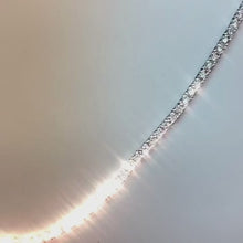 White Gold 14K Sparkling Round Cut 5.00 Ct Natural Earth Mined Diamonds Ladies Tennis Necklace