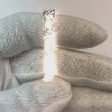 Lady Tennis Bracelet 18.50 Carats Round Cut Natural Earth Mined Diamond White Gold Fine