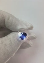 Natural Earth Mined Diamond Solitaire Accents Ring Emerald Blue Sapphire 4 Carats
