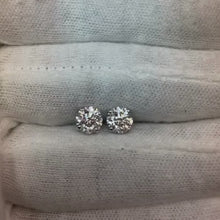 2 Ct Natural Earth Mined Diamond Earrings