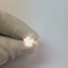 1.51 Carats Radiant Cut Natural Earth Mined Diamond Solitaire With Accents Ring White Gold