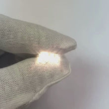 Sparkling Asscher Cut Natural Earth Mined Diamond Stud Earrings 1.50 Carat White Gold 14K