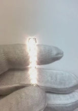 12.80 Carats Triple Ex Stones Large Natural Earth Mined Diamond Tennis Bracelet