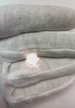 2 Carat Single Round Natural Earth Mined Diamond Mens Stud Earring Solid White Gold