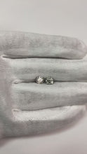 14K White Gold 2.00 Carats Real Natural Earth Mined Diamonds Ladies Studs Earrings New