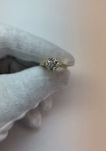 Baguette & Round Old Cut Natural Earth Mined Diamond 3 Stone Ring 6 Prong Set 2.50 Carats