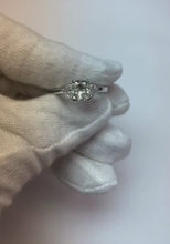 2.15 Ct. Cushion Half Moon Natural Earth Mined Diamond Royal Engagement Ring Gold