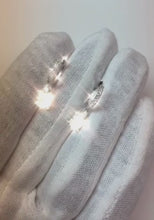 Cushion Cut Natural Earth Mined Diamond Dangle Earrings 2.40 Carat White Gold 14K