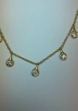 5 Carats Round Natural Earth Mined Diamond Necklace Solid White Gold 14K Women Jewellery