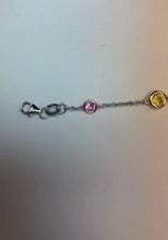 Pink & Yellow Sapphire Natural Earth Mined Diamond Bracelet 2.95 Carats Women Jewellery
