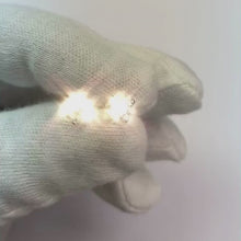 Solitaire 1.80 Ct Prong Set Round Natural Earth Mined Diamonds Stud Earring White Gold