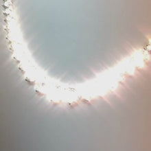 11 Carats Round Natural Earth Mined Diamonds Tennis Necklace Women Jewellery Gold 14K