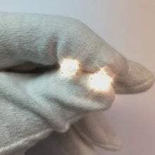 Rose Gold Natural Earth Mined Diamond Studs Earring 1.60 Carats