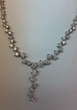 9 Carats Round Natural Earth Mined Diamond Women Jewellery Necklace Solid White Gold 14K