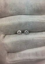 1.20 Ct F Vs1 Brilliant Cut Natural Earth Mined Diamonds Women Studs Earring White Gold