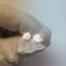 1 Carat Natural Earth Mined Diamond Stud Earring Round Cut