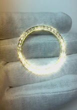 Custom 3.00 Ct Genuine Natural Earth Mined Diamond Bezel To Fit Rolex Datejust & President Watches 36 mm