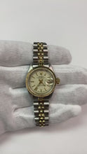 White Stick Dial Datejust Rolex Women Watch Ss & Gold Rolex