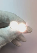 5 Ct Ladies Halo Round Cut Natural Earth Mined Diamonds Stud Earrings