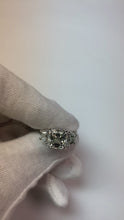 Glamorous 6ct Asscher Natural Earth Mined Diamond Engagement Ring