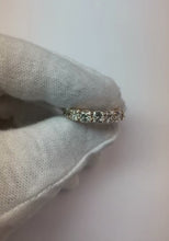 Real Natural Earth Mined Diamonds Eternity Band