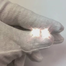 2.70 Ct. Round Solitaire Natural Earth Mined Diamond Lady Stud Earring White Gold 14K