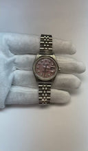 Rolex Lady Datejust Year 2004 26 mm Pink Mother Of Pearl Stainless Steel Watch 79174
