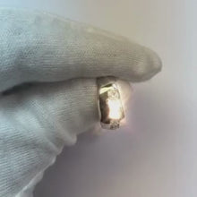 1.25 Ct Round Cut Natural Earth Mined Diamond Mens Wedding Band Ring14K White Gold