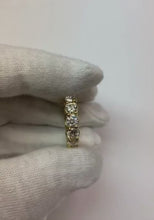 7.50 Carats Brilliant Cut Natural Earth Mined Diamond Women Wedding Band