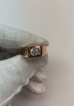 1 Carat F VS1 Natural Earth Mined Diamond Men's Solitaire Ring 14K White Gold