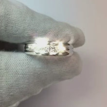 1.5 Ct Princess Cut Mens Real Natural Earth Mined Diamond Wedding Ring