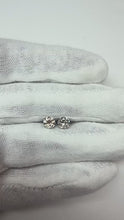 Old Miner Real Natural Earth Mined Diamond Stud Earring 1.60 Ct. White Gold 14K