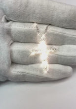 2.75 Ct Round Cut Natural Earth Mined Diamond Cross Necklace Pendant