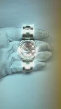 Rolex Dj Watch Pink Mother Of Pearl Dial Custom Natural Earth Mined Diamond Bezel Ss