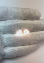 2.51 Ct. F Vvs1 Round Natural Earth Mined Diamonds Stud Earrings Platinum