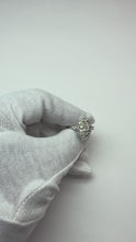 Natural Earth Mined Diamond Ring 7 Carats Marquise Split Shank Halo White Gold Jewellery