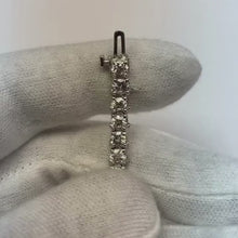 10 Carats Natural Earth Mined Diamond Tennis Bracelet Vs Jewellery White Gold Bracelet