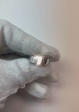 3 Natural Earth Mined Diamonds Tension Set Anniversary Band Thick Shank 0.15 Carats