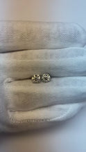 Round Natural Earth Mined Diamond Stud Earrings 2 Carats