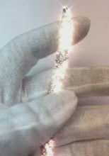 Women Tennis Bracelet Prong Set 12 Carats White Gold 14K Jewellery New Natural Earth Mined Diamond