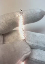 White Gold 14K Sparkling Natural Earth Mined Diamond Tennis Bracelet 7.20 Carats