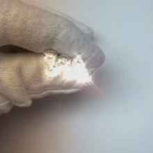 Round Cut Sparkling 3 Ct Natural Earth Mined Diamonds Lady Stud Earrings White Gold 14K