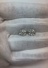 6 Ct. Natural Earth Mined Diamond Studs Earring Ladies Gold Jewellery