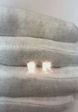 1.5 Carats Radiant Cut Natural Earth Mined Diamond Stud Solitaire Earring White Gold 14K