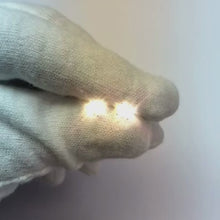 1 Carat Natural Earth Mined Diamond Stud Earring White Gold 14K