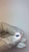 4.10 Ct Cushion Sri Lankan Sapphire And Round Natural Earth Mined Diamonds Ring White Gold