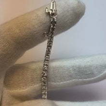 5 Carat Natural Earth Mined Diamond Bracelet Prong Set White Gold 14K Jewellery